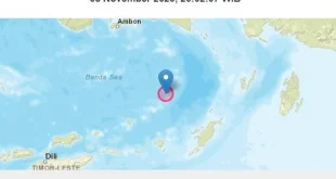 Gempa M 6,8 Tanimbar Maluku Terasa hingga Papua Barat: Update Resmi