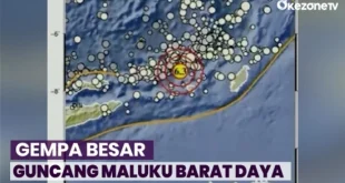 Gempa M6,1 Maluku Barat Daya Guncang Wilayah, Tanpa Ancaman Tsunami