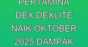 Harga BBM Pertamina Dex & Dexlite Naik Oktober 2025: Dampak Ekonomi