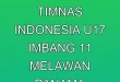 Hasil Uji Coba Timnas Indonesia U-17 Imbang 1-1 Melawan Panama