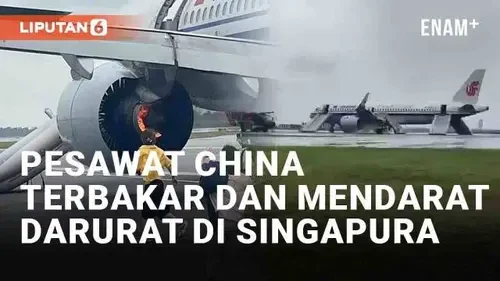 Insiden Pendaratan Darurat Air China Akibat Dugaan Baterai Lithium Terbakar