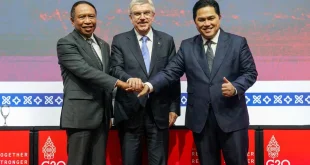 IOC Tegaskan Pencalonan Indonesia Tuan Rumah Olimpiade 2036 Belum Dibekukan