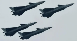 Jet Tempur China J-20 Masuk Ruang Udara Korsel Tanpa Terdeteksi