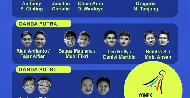 Jojo, Fajar, dan Fikri Belum Konfirmasi Wakil Indonesia French Open 2025