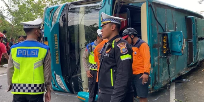 Kecelakaan Bus Jatuh Bukit, 16 Tewas & Evakuasi Darurat