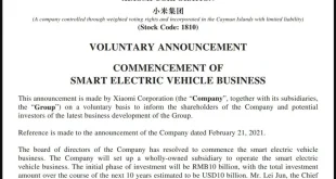 Kemenperin Ajak Xiaomi Investasi Kendaraan Listrik 2025