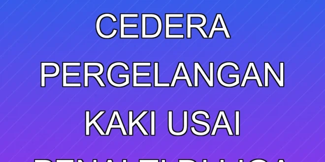 Kevin De Bruyne Cedera Pergelangan Kaki Usai Penalti di Liga Inggris