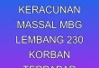 Kronologi Keracunan Massal MBG Lembang: 230 Korban Terpapar