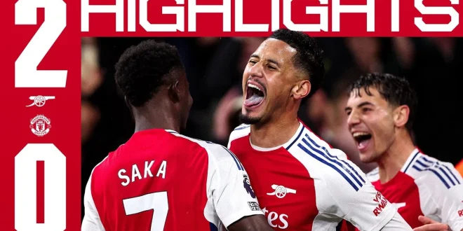 Manchester United dan Arsenal Menang 2-0, Posisi Klasemen Liga Inggris Membaik