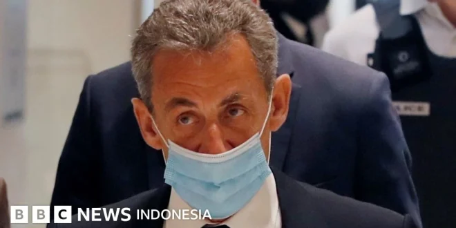 Mantan Presiden Prancis Sarkozy Jalani Hukuman 5 Tahun Penjara