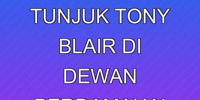 Mengapa Trump Ragu Tunjuk Tony Blair di Dewan Perdamaian Gaza?