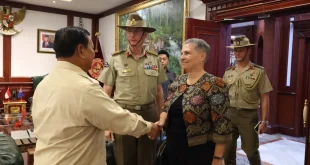 Menhan RI dan Panglima Australia Bahas Latihan Militer KKB 2025