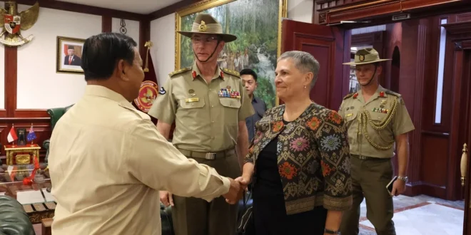 Menhan RI dan Panglima Australia Bahas Latihan Militer KKB 2025