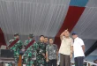 Menhan Sjafrie Tinjau Yonif Pulau Buru, Perkuat Pertahanan Maluku