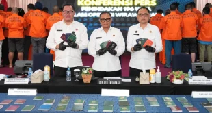 Operasi Imigrasi 3 Hari Tindak 196 WNA Ilegal di Jabodetabek