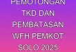 Pemotongan TKD dan Pembatasan WFH Pemkot Solo 2025