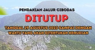 Penutupan Pendakian Gunung Gede Pangrango Oktober 2025 Resmi