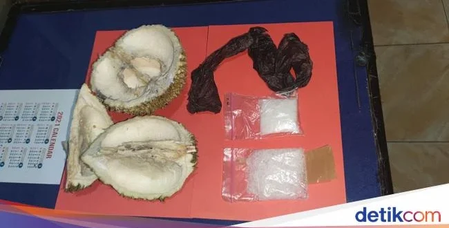 Penyelundupan 1 Kg Sabu Berkedok Durian di Dumai Digagalkan