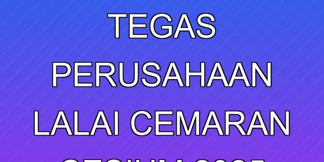 Penyidikan Tegas Perusahaan Lalai Cemaran Cesium 2025