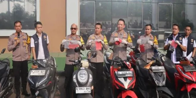 Polisi Bongkar Sindikat Curanmor Lintas Provinsi, 43 Motor Disita