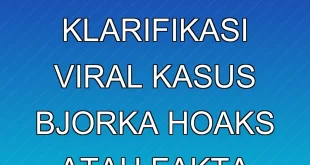 Polisi Klarifikasi Viral Kasus Bjorka: Hoaks atau Fakta?