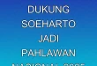 Politikus PSI Dukung Soeharto Jadi Pahlawan Nasional 2025