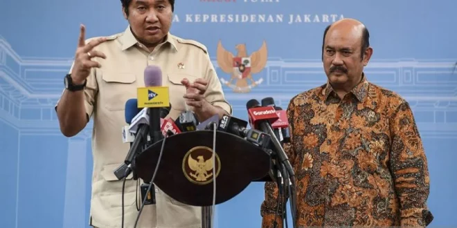 Prabowo Hadiri Penyerahan Uang Sitaan Korupsi CPO Rp13 Triliun