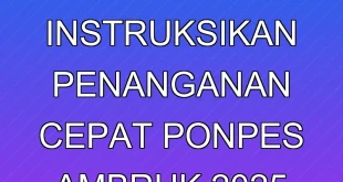 Prabowo Instruksikan Penanganan Cepat Ponpes Ambruk 2025