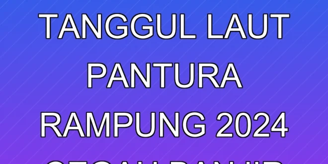Prabowo Pastikan Tanggul Laut Pantura Rampung 2024 Cegah Banjir Rob