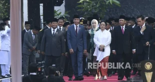 Prabowo Pimpin Upacara Hari Kesaktian Pancasila di Lubang Buaya 2024