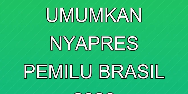 Presiden Lula Umumkan Nyapres Pemilu Brasil 2026