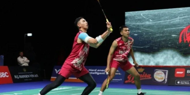 Rian Rahmat Kalahkan Aaron Soh di Denmark Open 2024