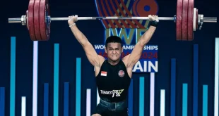 Rizki Juniansyah Raih 2 Medali Emas Kejuaraan Dunia IWF 2025