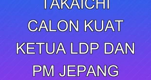 Sanae Takaichi Calon Kuat Ketua LDP dan PM Jepang 2025