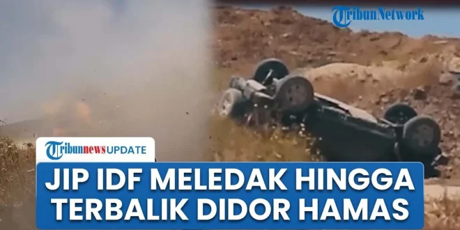 Serangan Drone Israel Ledakkan Mobil di Perbatasan Lebanon