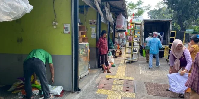 Sewa Kios Gratis 6 Bulan untuk Pedagang Eks Pasar Barito Jakarta Selatan