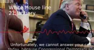 Shutdown Pemerintah AS: Gedung Putih Salahkan Demokrat Kini