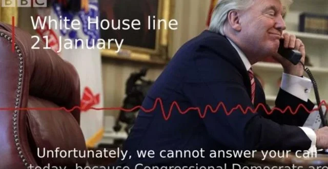 Shutdown Pemerintah AS: Gedung Putih Salahkan Demokrat Kini