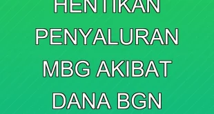 SPPG Sleman Hentikan Penyaluran MBG Akibat Dana BGN Belum Cair