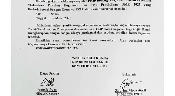 Surat Edaran Demul: Donasi Rp1000/Hari untuk ASN & Warga Jabar