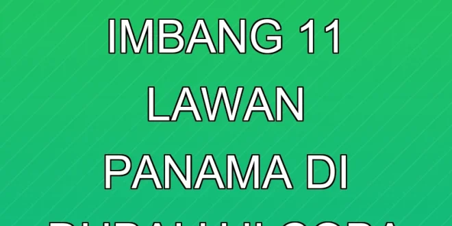 Timnas Indonesia U-17 Imbang 1-1 Lawan Panama di Dubai Uji Coba Terakhir