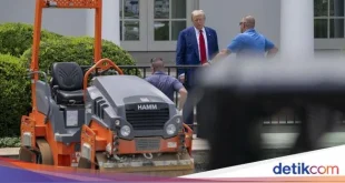 Trump Tidak Kritik Renovasi Gedung Putih, Ini Faktanya