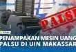Vonis 5 Tahun Terdakwa Pabrik Uang Palsu UIN Makassar