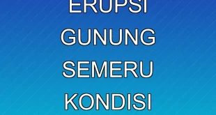 1.156 Pengungsi Erupsi Gunung Semeru: Kondisi Terkini dan Evakuasi