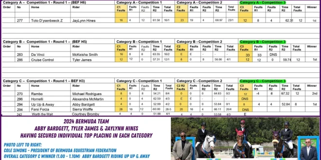 4 Atlet Remaja Bersaing Sengit Tiket Olimpiade FEI Jumping