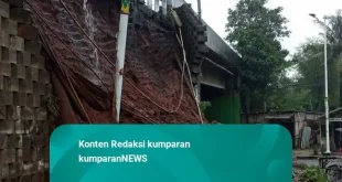 8 Tanggul Roboh di Jaksel Akibat Hujan Deras Kamis Lalu