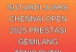 Aldila Sutjiadi Juara Chennai Open 2025, Prestasi Gemilang Tenis Putri
