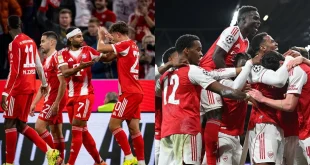 Arsenal Tekuk Bayern 3-1, Dominasi Grup Liga Champions 2025