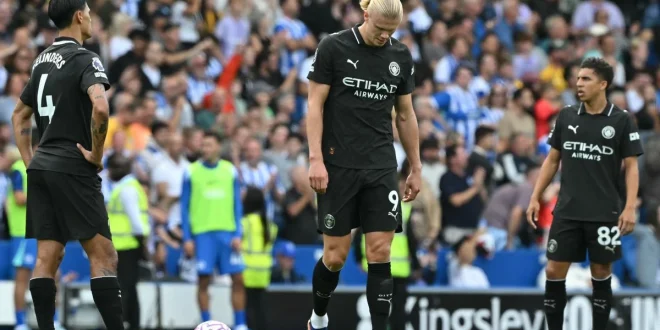 Breaking News: Man City Kalahkan Leeds, Haaland Akhiri Tren Buruk