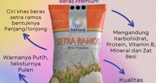 Bulog Siapkan Kemasan Baru Beras Premium Befood Sentra Ramos